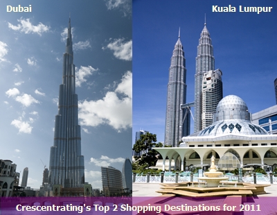 Top Muslim Friendly Shopping Destinations - 2011 